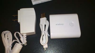 SANYO USB出力付きリチウムイオンバッテリー (高容量リチウムイオン3.7V5400mAh電池使用) KBC-L54D